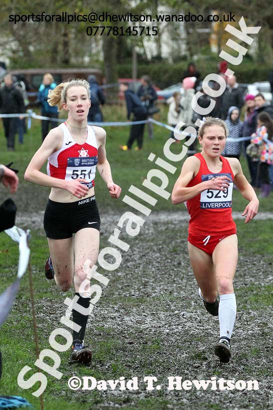 Women under-17s, British Athletics Liverpool Cross Challenge, Sefton Park, Liverpool. Photo: David T. Hewitson/Sports for All Pics